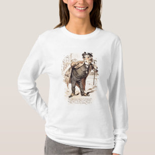 Karikatyr av Chester Alan Arthur, c.1883 Tee Shirt