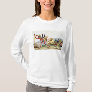 Karikatyr av den engelska regeringen, 1793 tee shirt