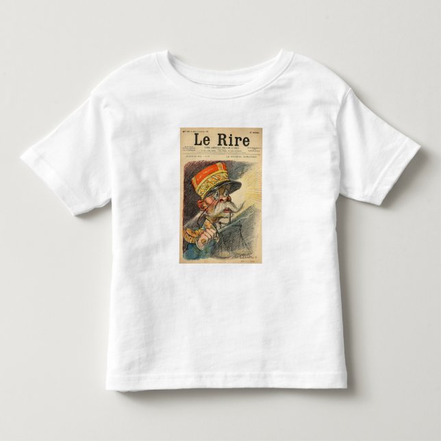 Karikatyr av General Zurlinden Tee (Framsida)