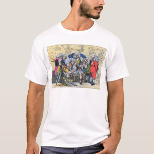 Karikatyr av georgiska kirurgar på arbete, 1793 t-shirt