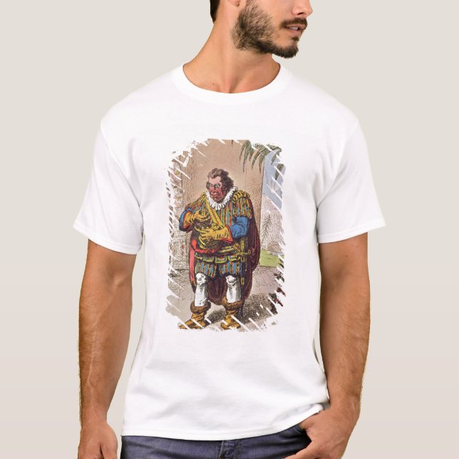 Karikatyr av Pizarro som beskådar Tröja (Framsida)