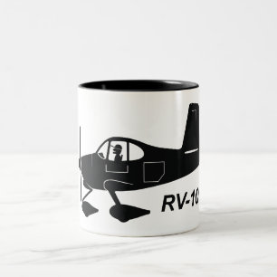 Karikatyr för skåpbilar RV-10 Två-Tonad Mugg