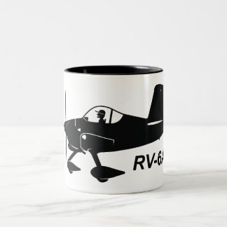 Karikatyr för skåpbilar RV-6A Två-Tonad Mugg