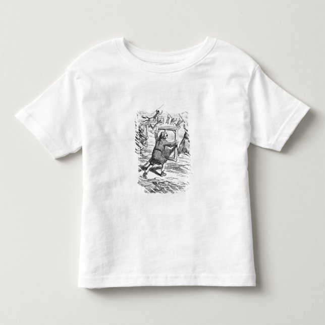 Karikatyr från "Le Charivari' Tee Shirt (Framsida)