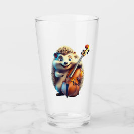 Karikatyr, Tecknad, illustration A musikalisk Glaskopp
