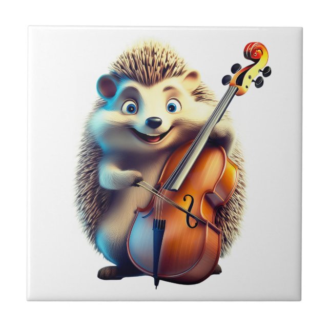 Karikatyr, Tecknad serie, Illustration  En musikal Kakelplatta (Framsidan)