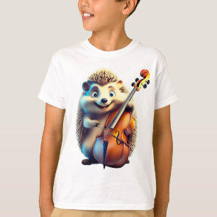 Karikatyr, Tecknad serie, Illustration En musikal T Shirt
