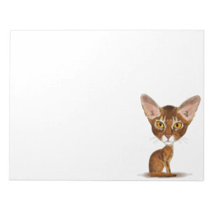KarikatyrAbyssinian Anteckningsblock