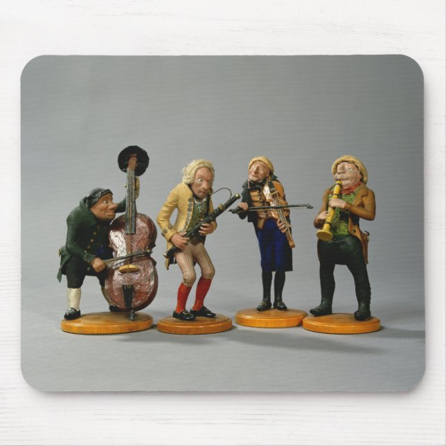 Karikatyrfigurines av musiker musmatta (Framsidan)