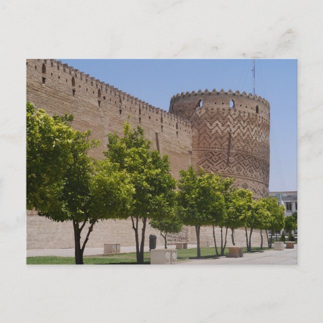 Karim Khan Citadel, Shiraz, Iran Vykort (Framsida)