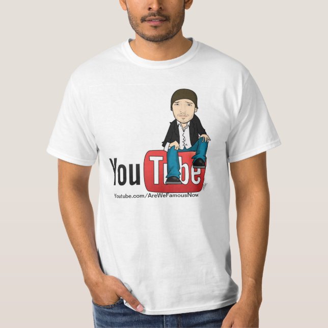 Karim på Youtube T-shirt (Framsida)