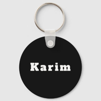 Karim schwarz weiß nyckelring