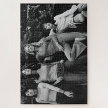 Karisma 1972 svart-vit pussel 1020 bitar