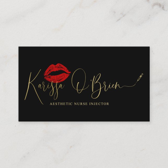 Karissa Anpassningsbar Cards| Inte en redigerbar m Visitkort (Framsida)