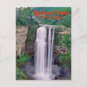 Karkloof fall, södra Afrikan Vykort