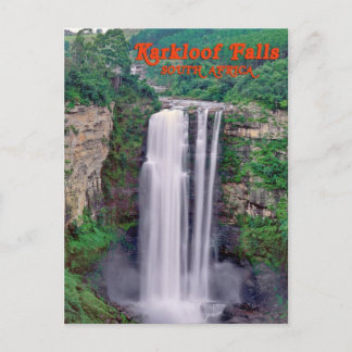 Karkloof fall, södra Afrikan Vykort