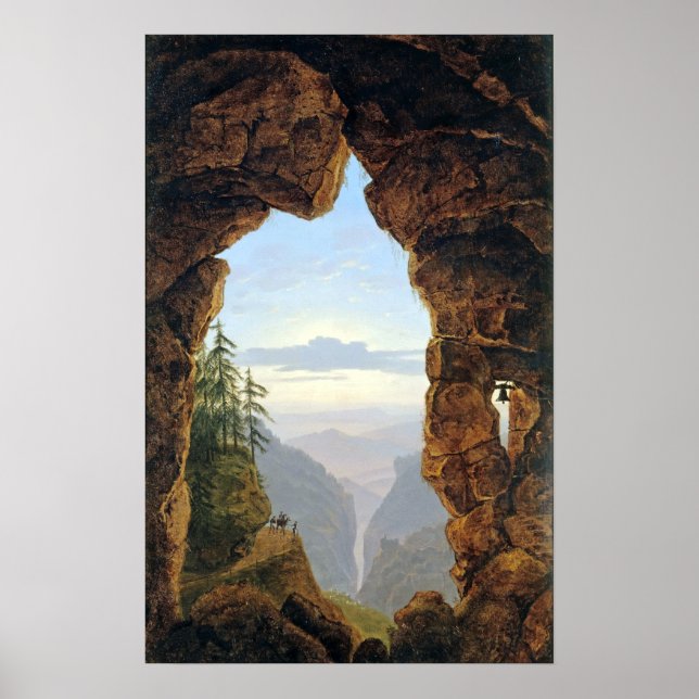 Karl Friedrich Schinkel Grind i Sten Poster (Framsidan)