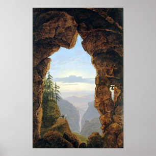Karl Friedrich Schinkel grinden i stenarna Poster