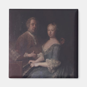 Karl-Heinrich Graun och hans fru Anna-Louise Magnet