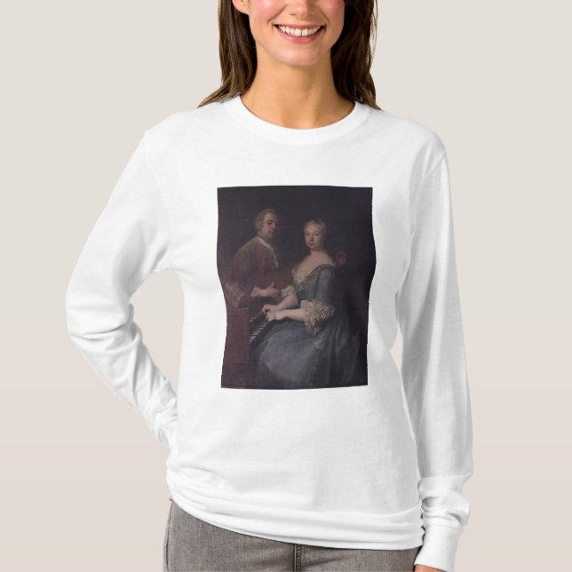 Karl-Heinrich Graun och hans fru Anna-Louise Tee Shirt (Framsida)