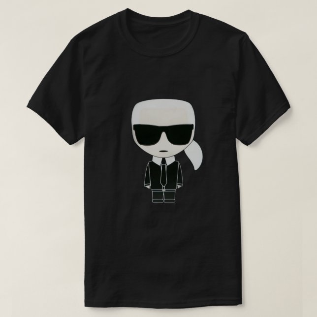 karl lagerfeld t-shirt (Design framsida)