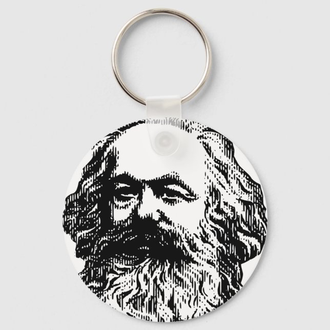 Karl Marx -4jtd4 Nyckelring (Framsida)