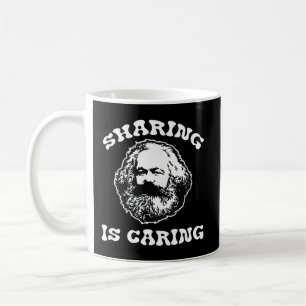 Karl Marx är medansvarig för den socialdemokratisk Kaffemugg