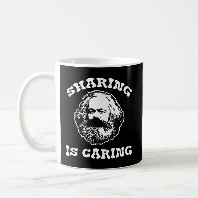 Karl Marx är medansvarig för den socialdemokratisk Kaffemugg (Vänster)