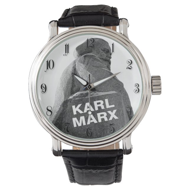 Karl Marx Armbandsur (Framsida)