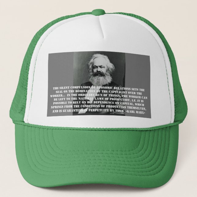 Karl Marx basebollmössa Keps (Framsida)