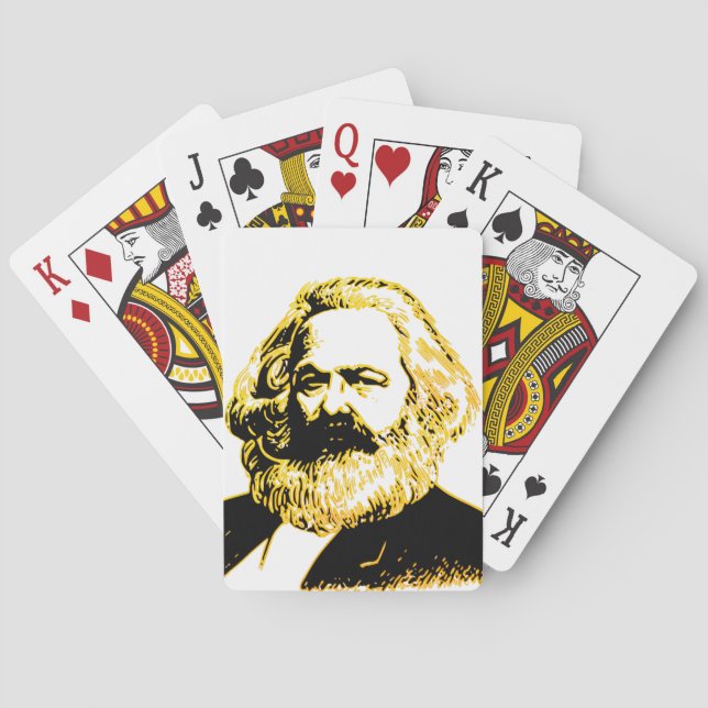 Karl Marx Casinokort (Baksidan)