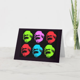Karl Marx Collage Kort