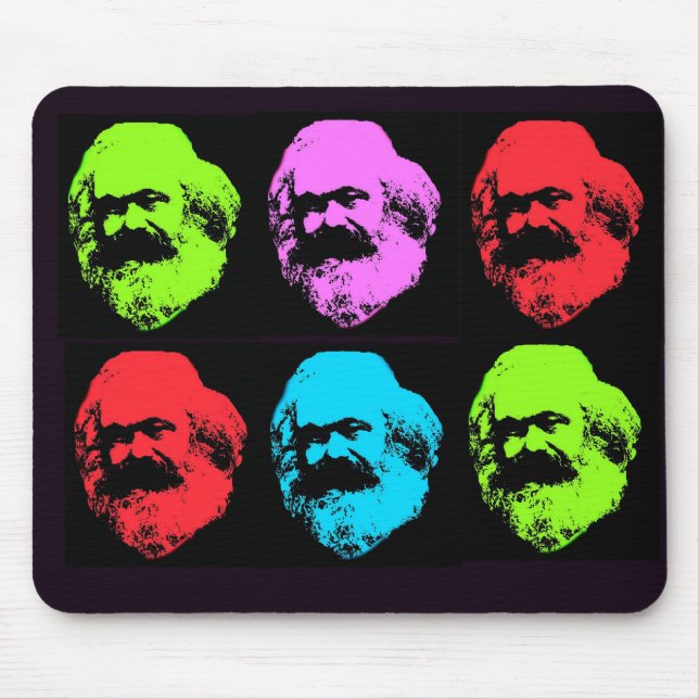 Karl Marx Collage Musmatta (Framsidan)