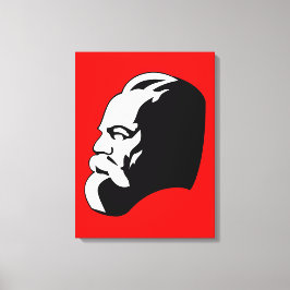 Karl Marx, Communism, Socialism, Soviet Union Canvastryck