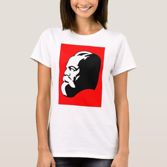 Karl Marx, Communism, Socialism, Soviet Union T Shirt (Framsida)