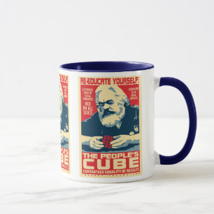 Karl Marx - folkets kub: OHP-mugg Mugg