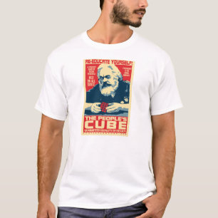 Karl Marx - folkets kub: OHP-T-tröja Tee Shirt