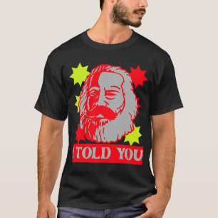 Karl Marx I sa till er kommunistiska huvudstad T Shirt