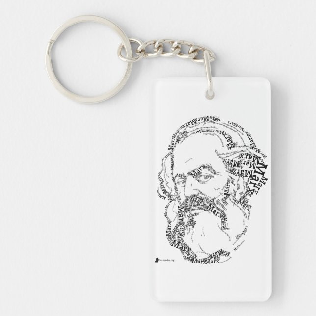 Karl Marx Keychain (Framsidan)