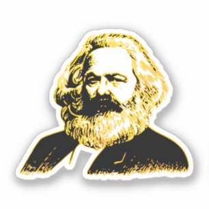 Karl Marx Klistermärken