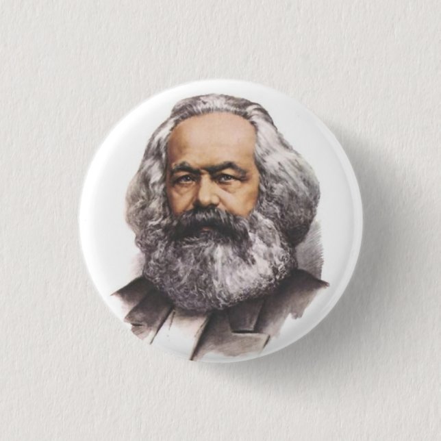 Karl Marx knäppas Knapp (Framsida)