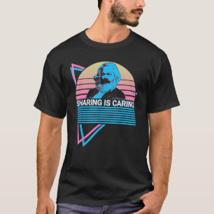 Karl Marx Kommunism Kommunist Socialism Delning Är T Shirt
