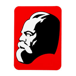 Karl Marx, kommunism, socialism, Sovjetunionen Magnet