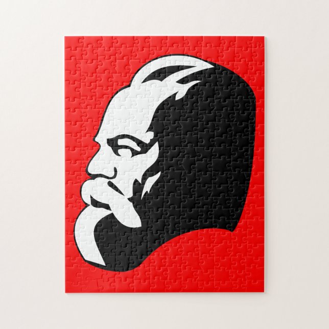 Karl Marx, kommunism, socialism, Sovjetunionen Pussel (Vertikal)