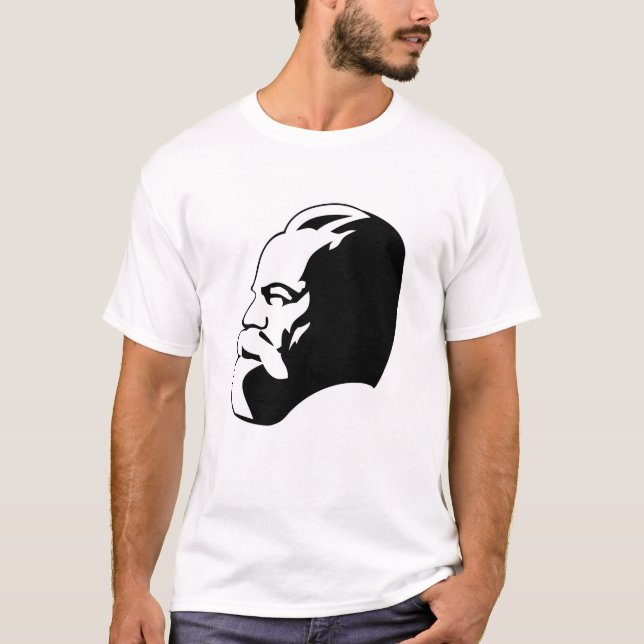 Karl Marx, kommunism, socialism, Sovjetunionen T Shirt (Framsida)