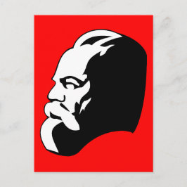 Karl Marx, kommunism, socialism, Sovjetunionen Vykort