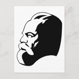 Karl Marx, kommunism, socialism, Sovjetunionen Vykort