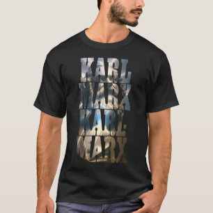 Karl Marx kommunistiska coola Marx T Shirt