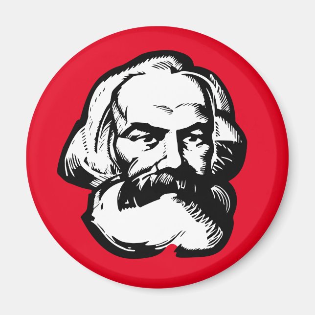 Karl Marx Magnet (Framsidan)