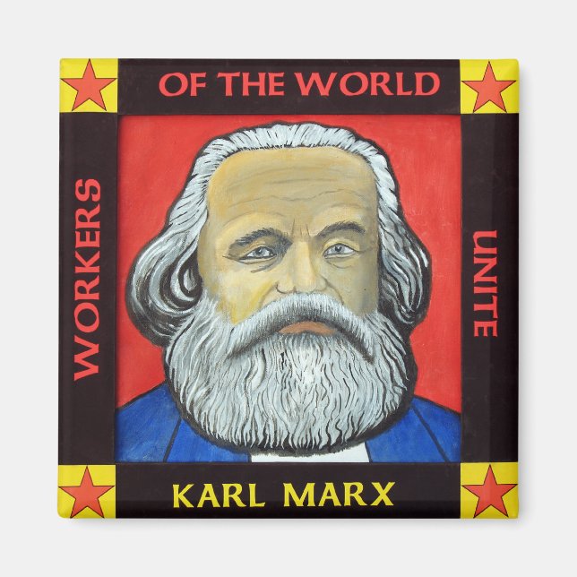 Karl MARX Magnet (Framsidan)